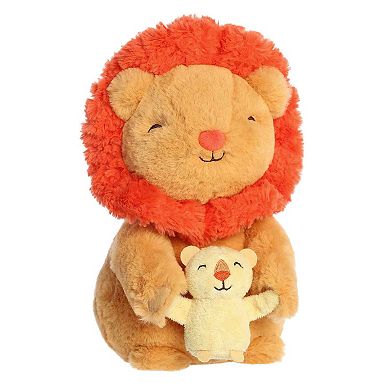 ebba Medium Orange Snuggawugs 11" Rex Lion & Regi Cub Baby Stuffed Animal