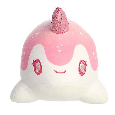 Aurora Small Rose Quartz Tasty Peach 7" Crystal Nomwhal Enchanting Stuffed Animal
