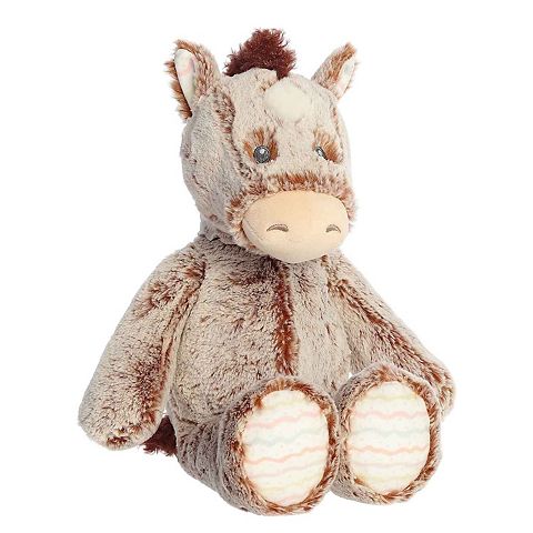 Детские мягкие игрушки ebba Large Brown Cuddlers 14" Promise Pony Adorable Baby Stuffed Animal