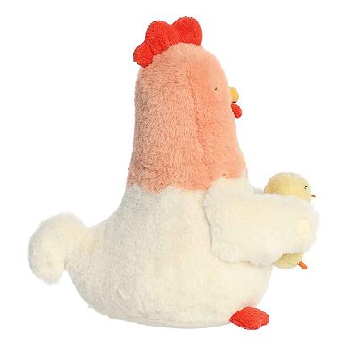 ebba Medium Multicolor Snuggawugs 11" Cluck Chicken & Cheepy Chick Baby Stuffed Animal