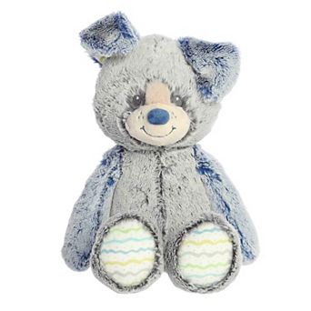 ebba Large Blue Cuddlers 14" Piper Pup Adorable Baby Stuffed Animal
