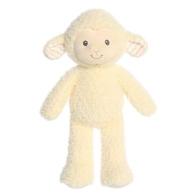 ebba Large White Cuddlers 14" Lovelee Lamb Adorable Baby Stuffed Animal