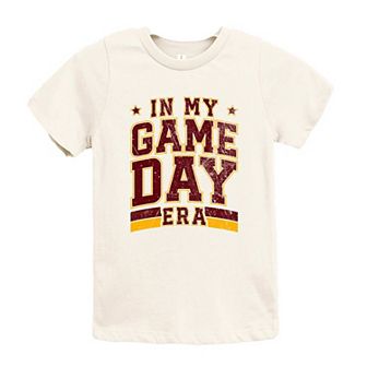 In My Game Day Era - Maroon Toddler Short Sleeve Graphic Tee
