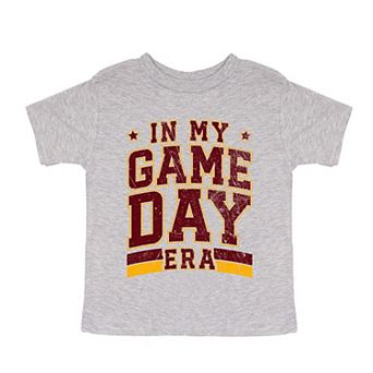 In My Game Day Era - Maroon Toddler Short Sleeve Graphic Tee