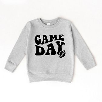 Game Day Football Toddler Graphic Sweatshirt