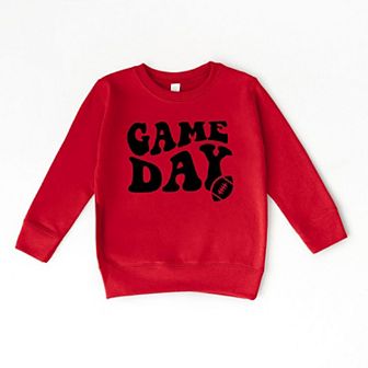 Game Day Football Toddler Graphic Sweatshirt