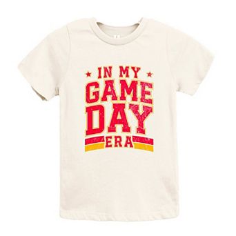 In My Game Day Era - Red Toddler Short Sleeve Graphic Tee