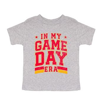 In My Game Day Era - Red Toddler Short Sleeve Graphic Tee