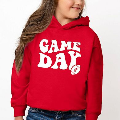 Game Day Football Toddler Graphic Hoodie