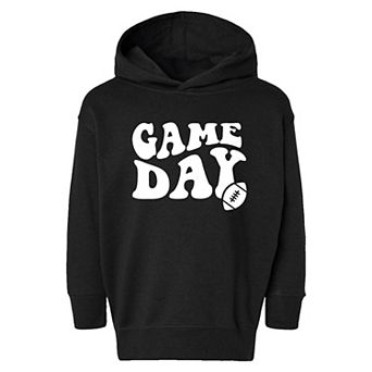 Game Day Football Toddler Graphic Hoodie