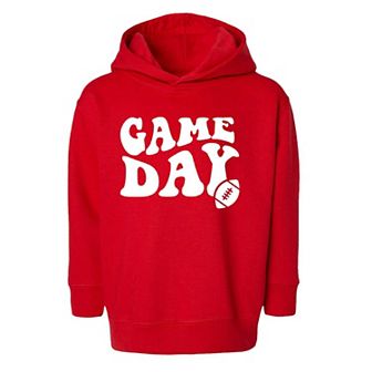 Game Day Football Toddler Graphic Hoodie