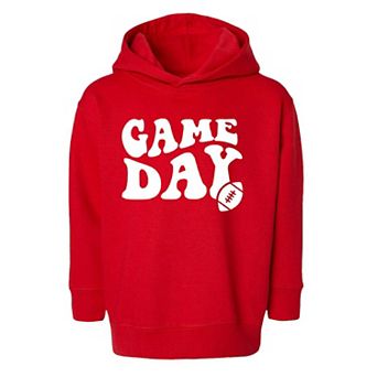 Game Day Football Toddler Graphic Hoodie