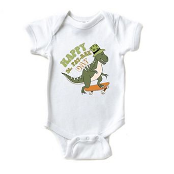 Happy St. Pat-Rex Day Baby Bodysuit