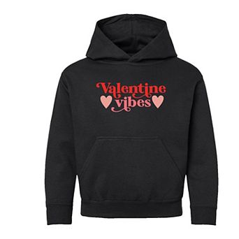 Valentine Vibes Youth Graphic Hoodie