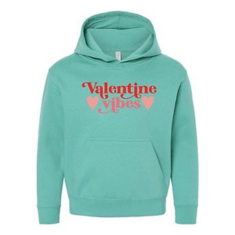 Valentine Vibes Youth Graphic Hoodie