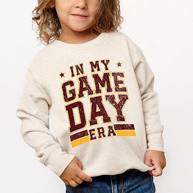 In My Game Day Era - Maroon Toddler Graphic Sweatshirt