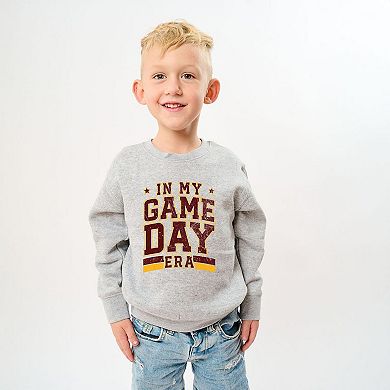 In My Game Day Era - Maroon Youth Ultra-Soft Graphic Sweatshirt