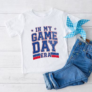 In My Game Day Era - Blue Youth Short Sleeve Graphic Tee