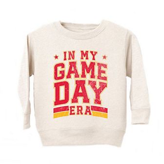 In My Game Day Era - Red Toddler Graphic Sweatshirt