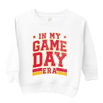 In My Game Day Era - Red Toddler Graphic Sweatshirt