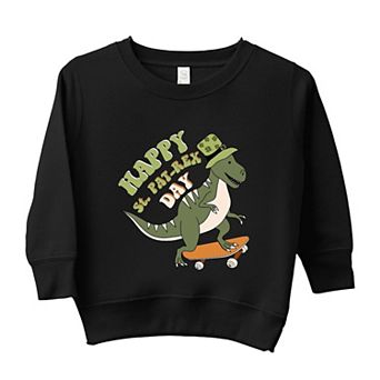 Happy St. Pat-Rex Day Youth Ultra-Soft Graphic Sweatshirt