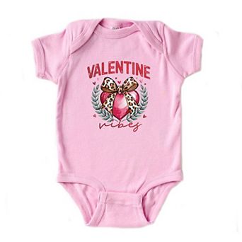Coquette Valentine Vibes Baby Bodysuit