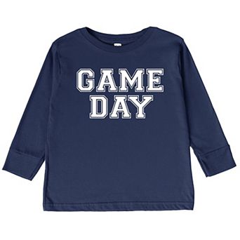 Game Day Toddler Long Sleeve Graphic Tee
