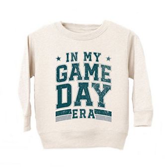 In My Game Day Era - Green Toddler Graphic Sweatshirt