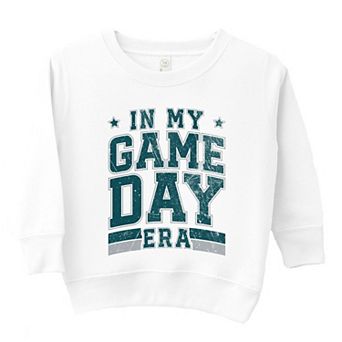 In My Game Day Era - Green Toddler Graphic Sweatshirt