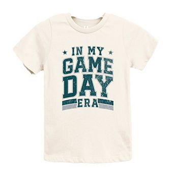 In My Game Day Era - Green Toddler Short Sleeve Graphic Tee