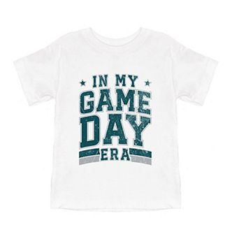 In My Game Day Era - Green Toddler Short Sleeve Graphic Tee