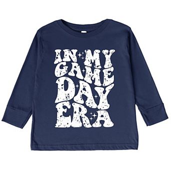 In My Game Day Era Toddler Long Sleeve Graphic Tee