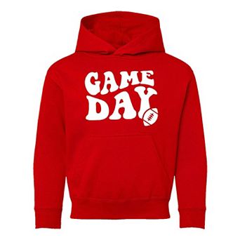 Game Day Football Youth Graphic Hoodie