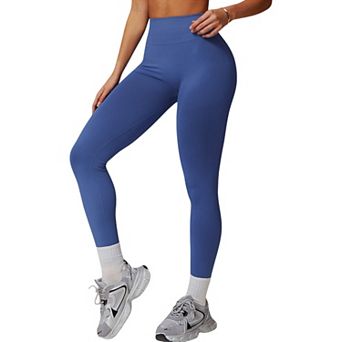 Women's High-Waist Seamless Full-Length Leggings