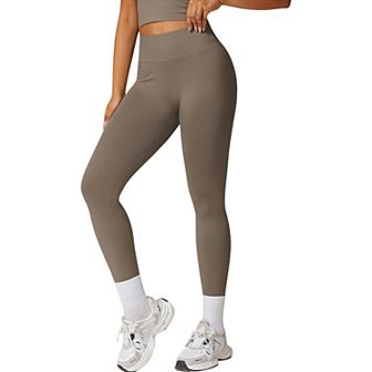 Women's High-Waist Seamless Full-Length Leggings