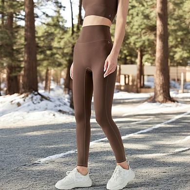 Women's High Waist Ribbed Texture Seamless Leggings
