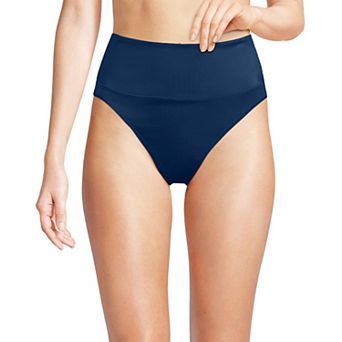 Women's Lands' End High-Waisted Swim Bottoms