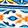 White Mosaic Stripe
