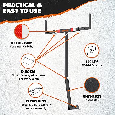 Dual Function Bed Extender with 750 lbs. Capacity