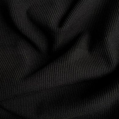 Women's Summer Round Neck Ribbed Knit Button Down Sleeveless Casual Tank Crop Tops