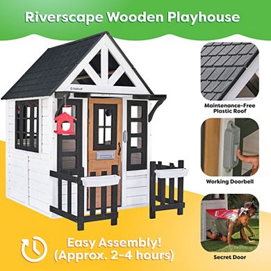 KidKraft Riverscape Wooden Playhouse
