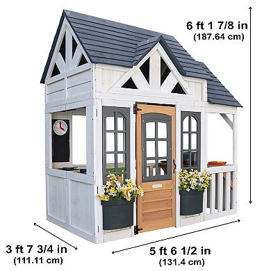 KidKraft Lantana Lane Outdoor Wooden Playhouse