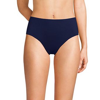 Women's Lands' End Mid Rise Bikini Swim Bottoms