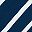Navy White Stripe