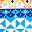 White Mosaic Stripe