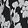 Black White Floral