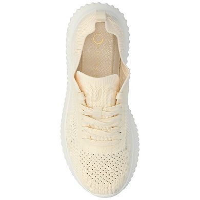 Journee Brena Women's Casual Lace-Up Sneakers