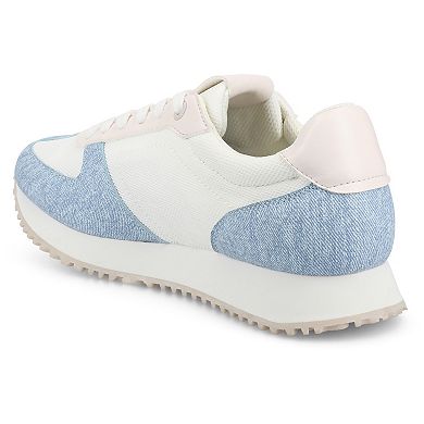 Journee Flow Women's Casual Lace-Up Sneakers