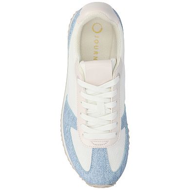 Journee Flow Women's Casual Lace-Up Sneakers