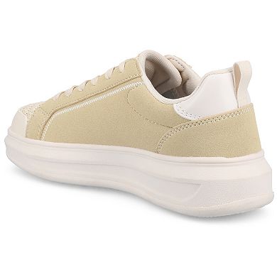Journee Meeya Women's Casual Lace-Up Sneakers